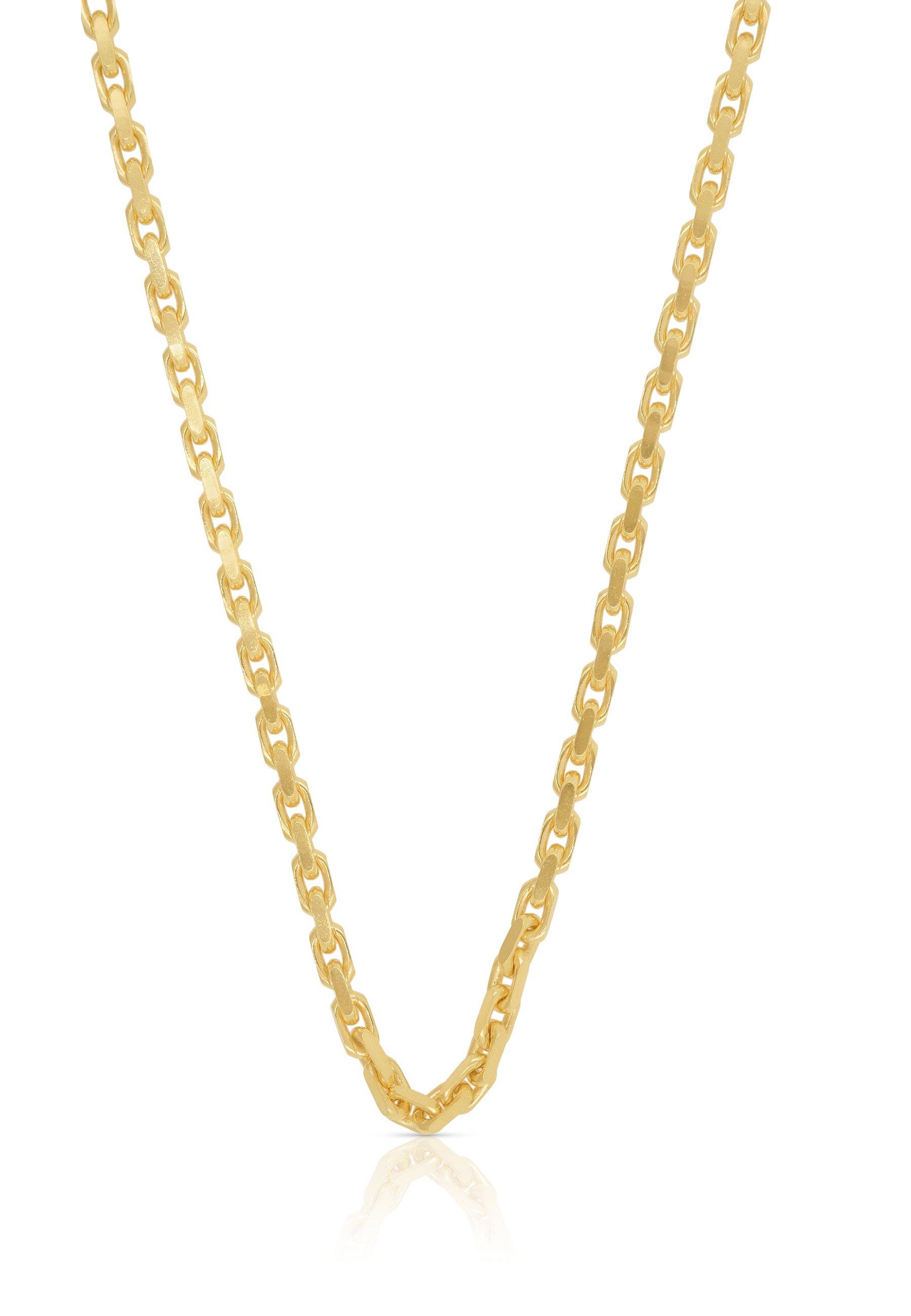 MUAU Schmuck  Collier Anker Gelbgold 750, 2.6mm, 55cm 