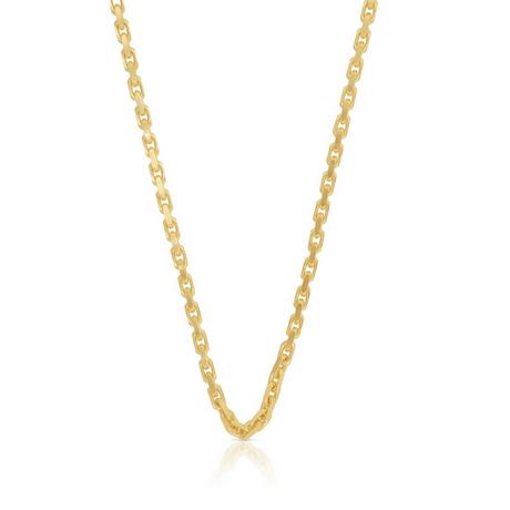 MUAU Schmuck  Collier Anker Gelbgold 750, 2.6mm, 55cm 