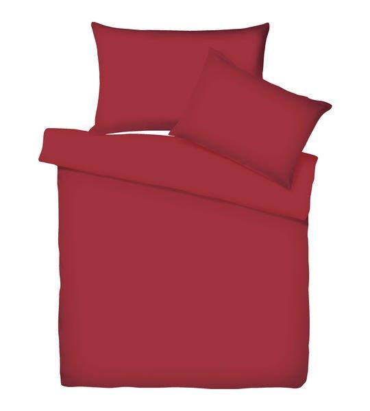 Living Home Uni Satin Taie de duvet  