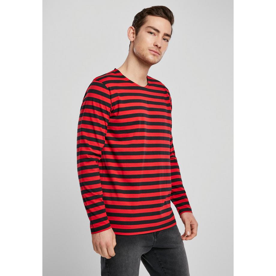 URBAN CLASSICS Maglietta Manica Lunga Regular Stripe  