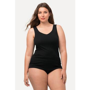 Maillot de corps en jersey de coton, col V