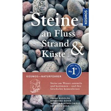 Steine an Fluss, Strand und Küste