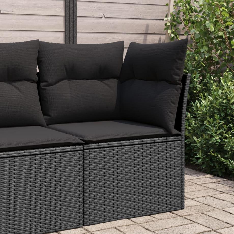 VidaXL Gartensofa poly-rattan  