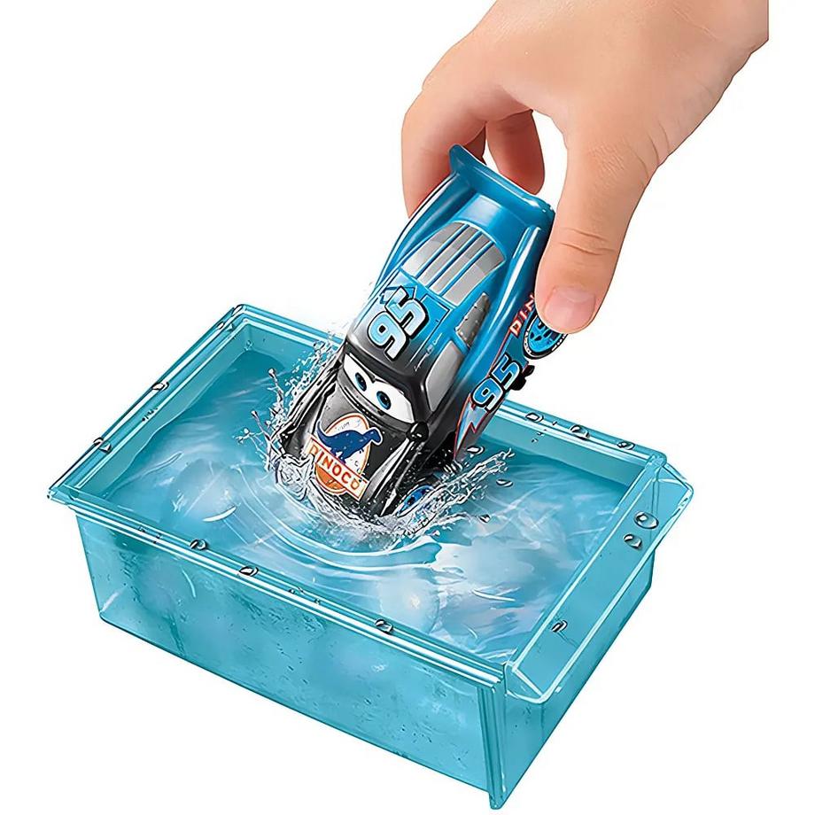 Mattel  Disney Cars Farbwechsel Dinoco Autowaschanlage 