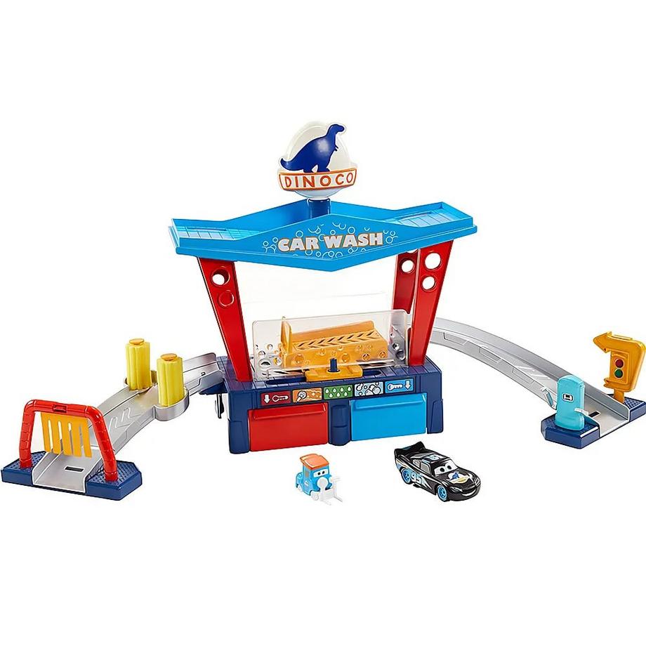 Disney Cars Farbwechsel Dinoco Autowaschanlage