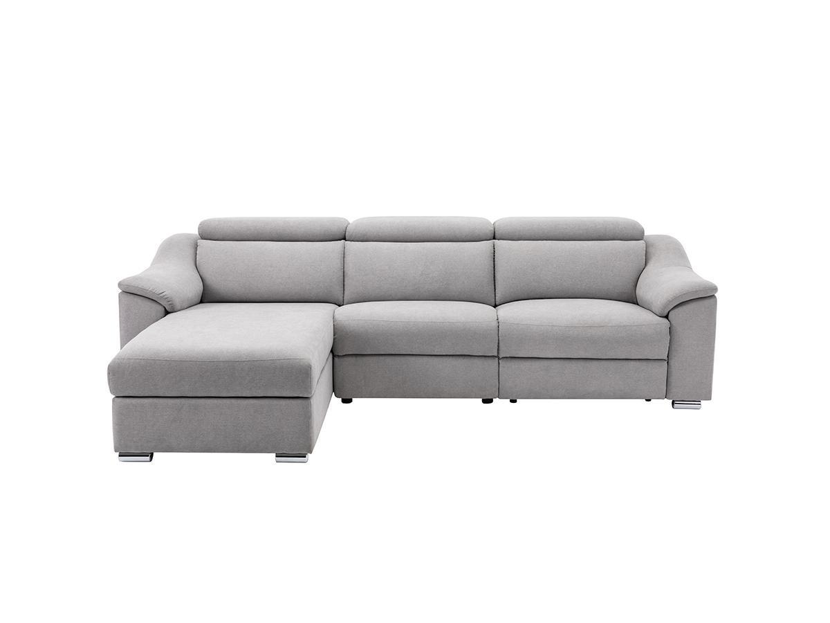 Vente-unique Ecksofa mit elektrischer Relaxfunktion PEDRERA Stoff Ecke links  