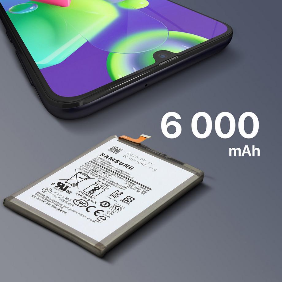 SAMSUNG  6000mAh Ersatzakku für Galaxy M21 / M30 