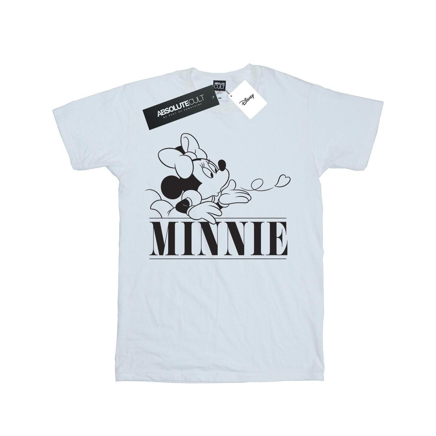 Image of Minnie Mouse Kiss Tshirt Mädchen Weiss 116