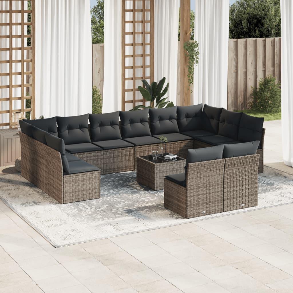 VidaXL Garten sofagarnitur poly-rattan  