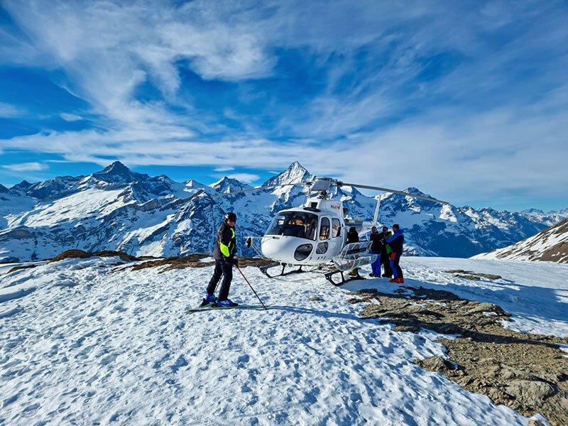 Smartbox  Adrénaline et aventure en héliski à Zermatt pour 5 personnes - Coffret Cadeau 