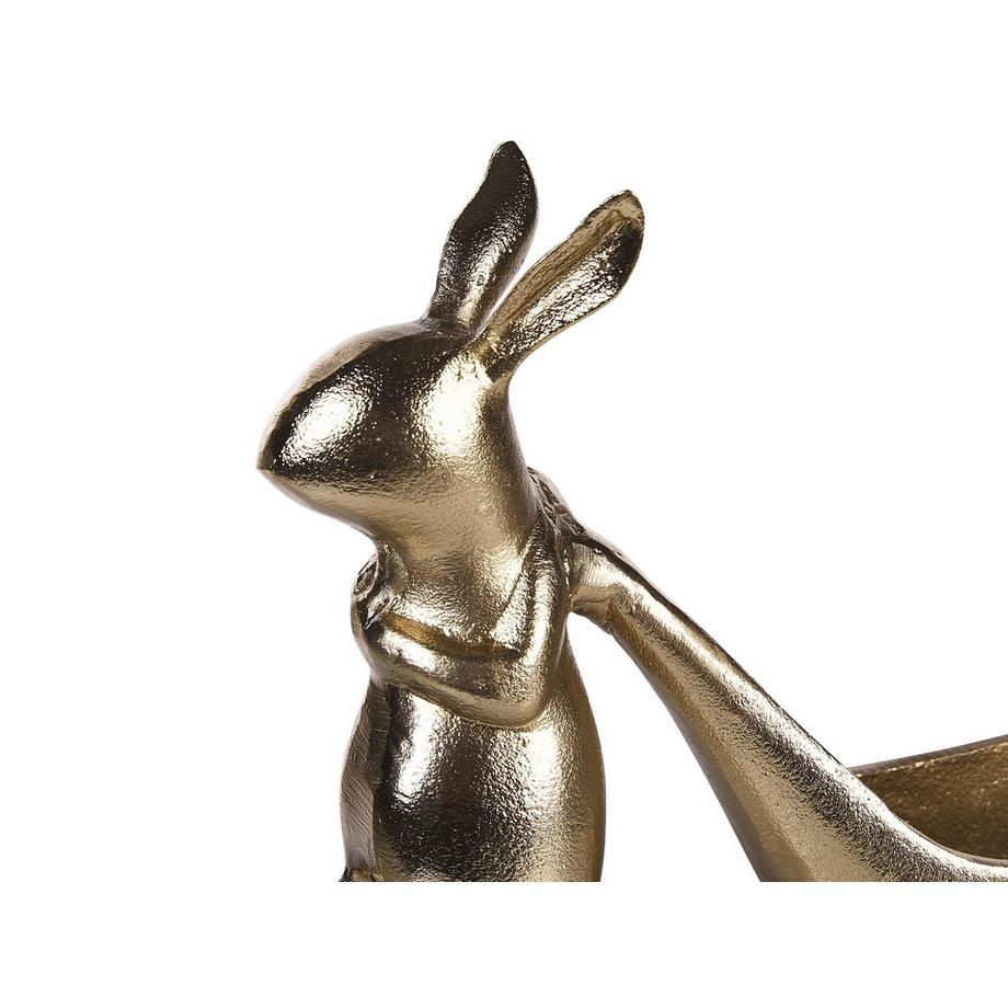 Beliani  Schmuckschale aus Aluminium Glamourös PROGO 