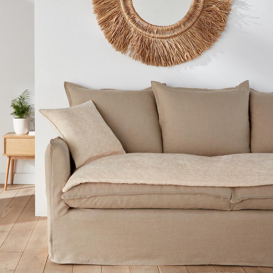 La Redoute Intérieurs Bodenmatratze Nour aus Samt  