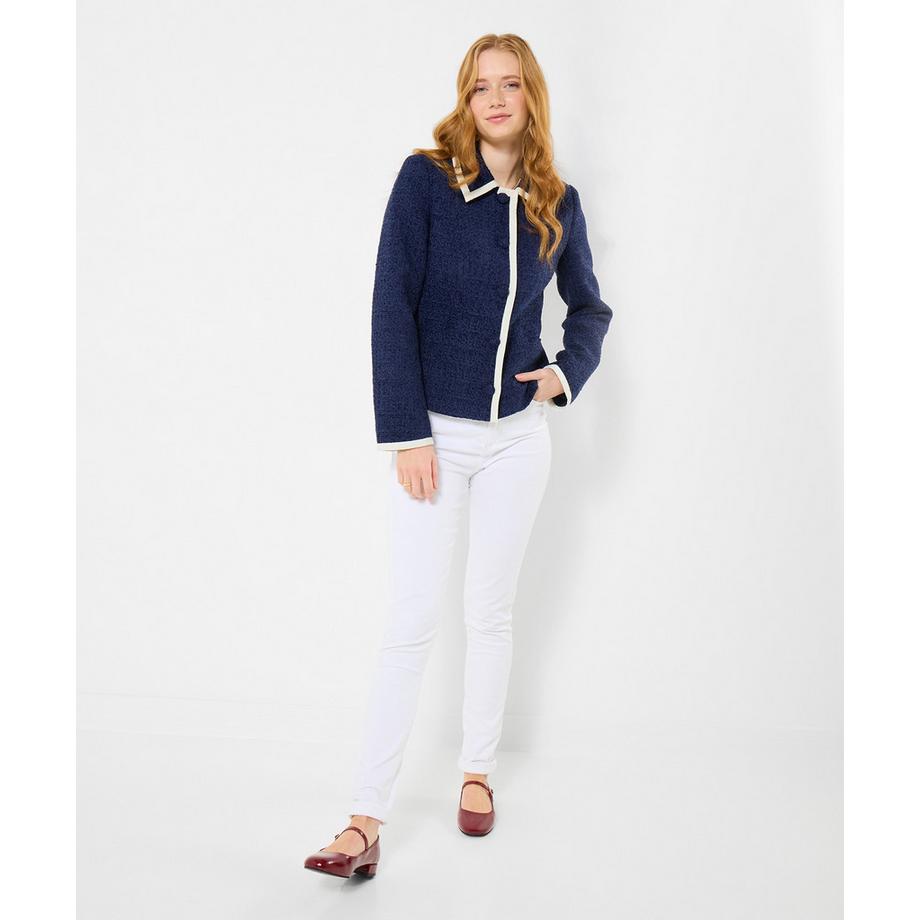 Joe Browns Veste boutonnage simple en tweed avec finitions contrastées  