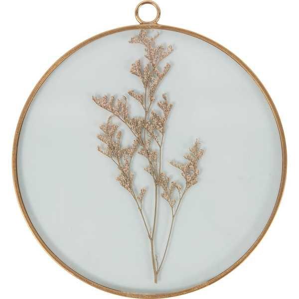 Image of Rahmen Everlasting Art getrocknete Blumen Messing D23 Rahmen Everlasting Art getrocknete Blumen Messing D23