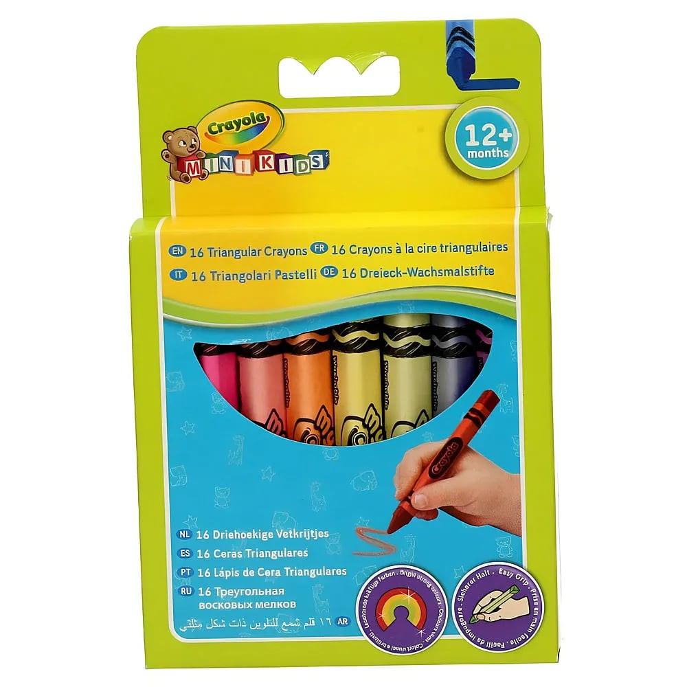 Image of Dreieckige Wachsmalstifte (16teile) Unisex Multicolor ONE SIZE