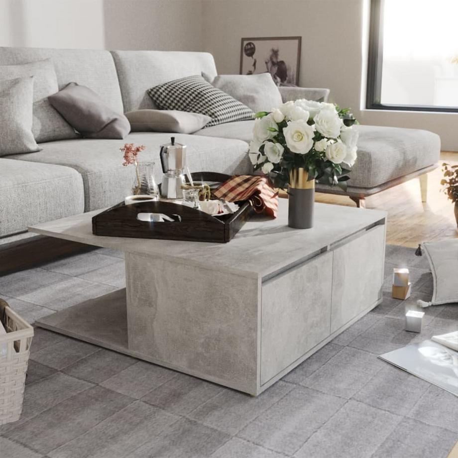 VidaXL Table basse bois d'ingénierie  