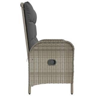 VidaXL Gartenbank poly-rattan  