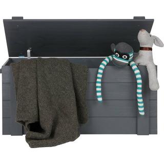 mutoni Coffre à jouets Dennis pin gris acier  