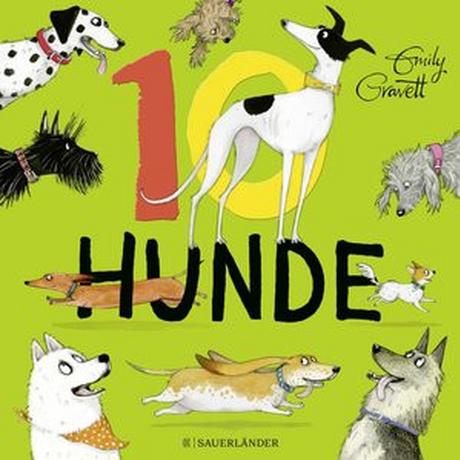 10 Hunde Gravett, Emily; Gutzschhahn, Uwe-Michael (Übersetzung) Couverture rigide 