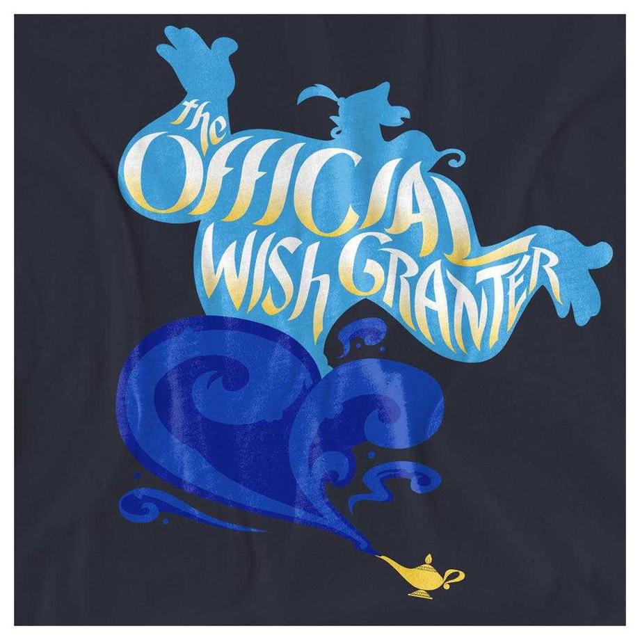 Aladdin  T-ShirtMotif Génie Official Wish Granter 