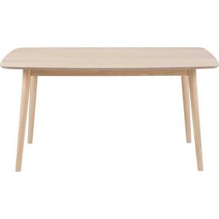 mutoni Table à manger Philli chêne clair 150x80  