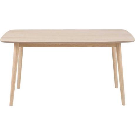 mutoni Table de salle à manger Philli chêne clair 150x80  