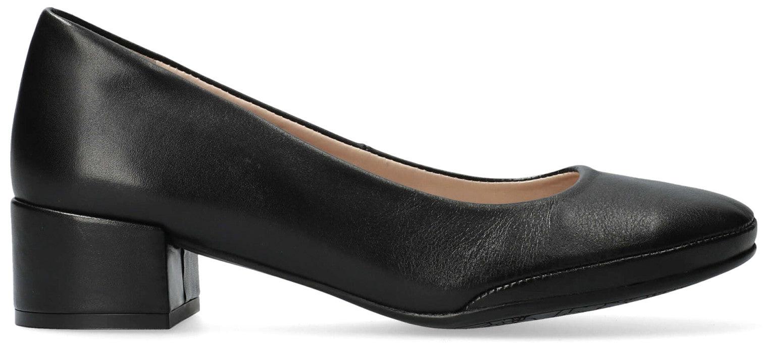 Image of Brity - Leder Pump Damen Schwarz 35