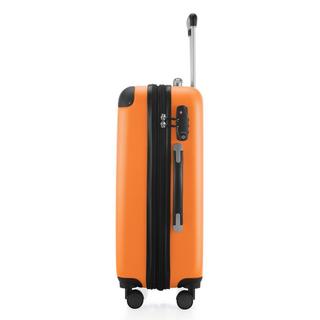 Hauptstadtkoffer ONE SIZE, Spree Valise rigide avec TSA surface mate orange  