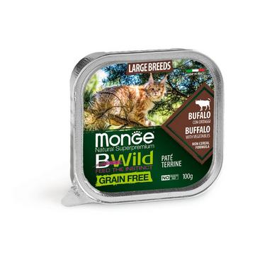 BWild pâté pour chat au grand buffle - Multipack