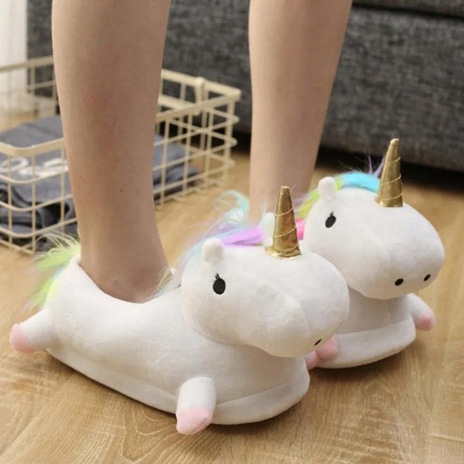 B2X  Einhorn-Pantoffeln 
