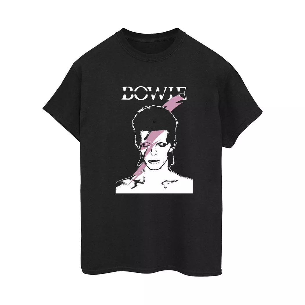 David Bowie - TShirt, für Damen, Schwarz, Größe XL