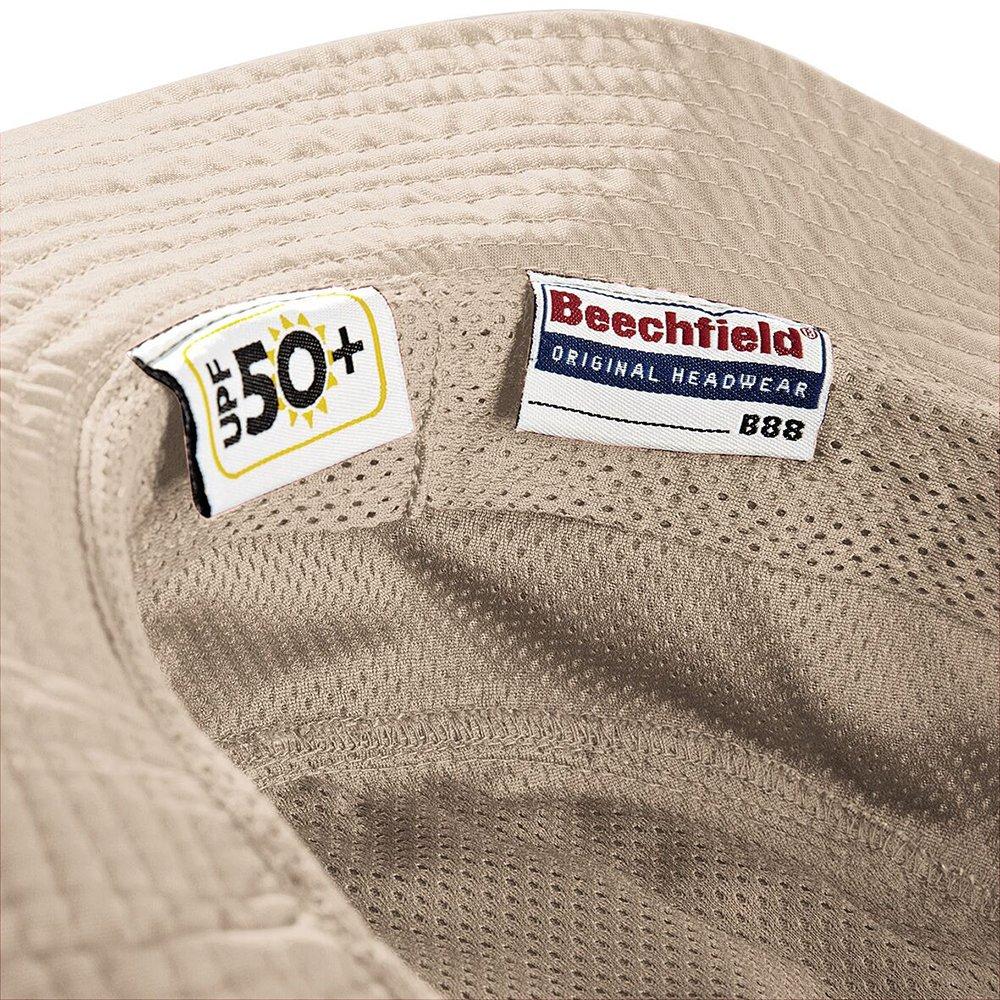 Beechfield Cappello estivo Cargo Protezione UPF50  
