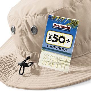 Beechfield Cappello estivo Cargo Protezione UPF50  