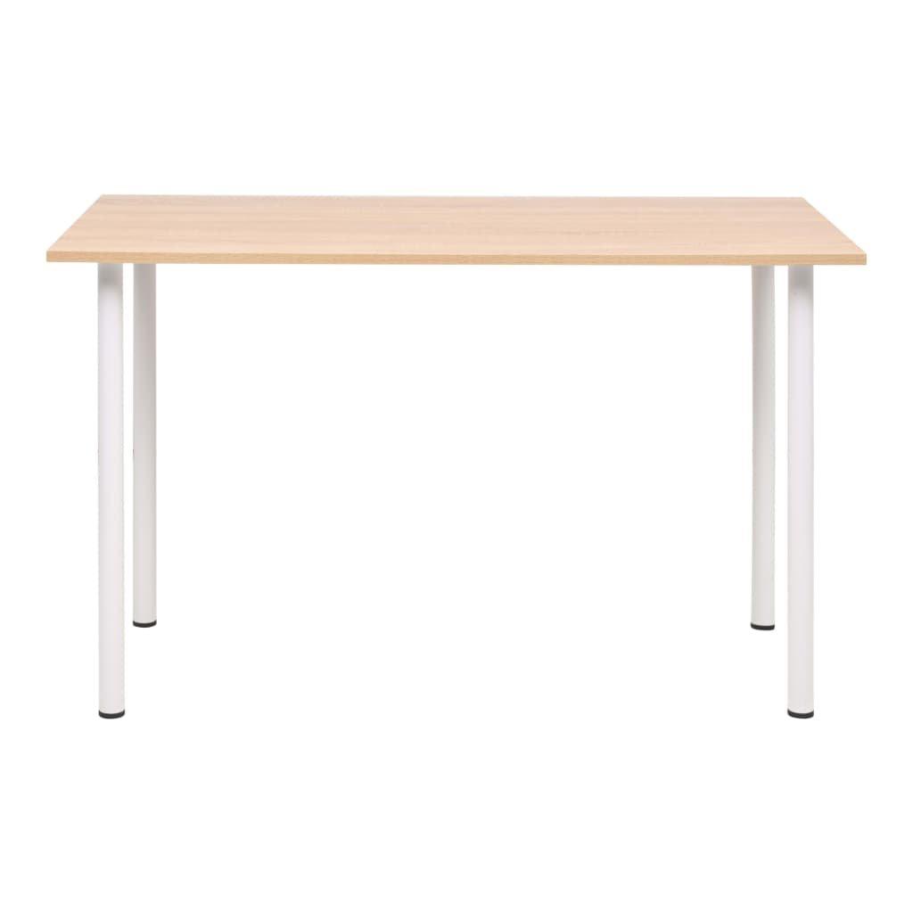 VidaXL Table à manger bois d'ingénierie  