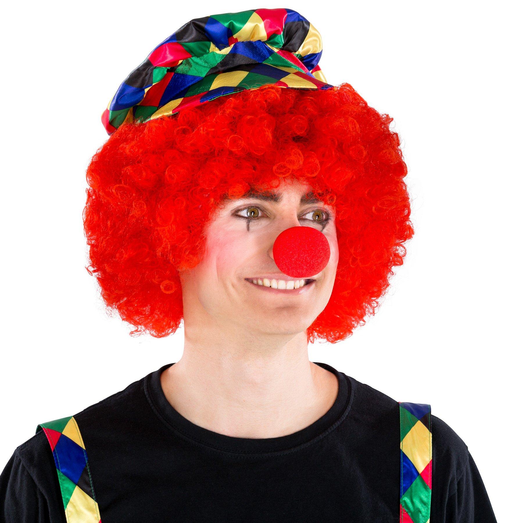 Tectake  Costume da uomo - Clown Augusto 