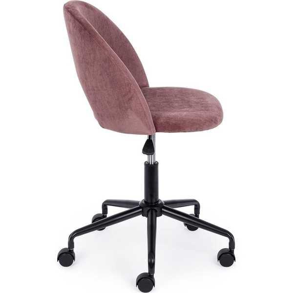 mutoni Chaise de bureau Linzey rose  