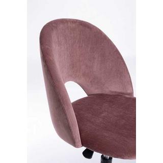 mutoni Chaise de bureau Linzey rose  