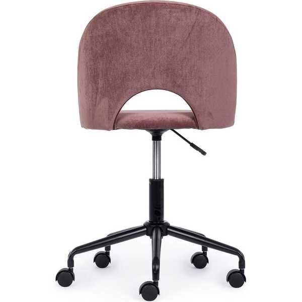 mutoni Chaise de bureau Linzey rose  