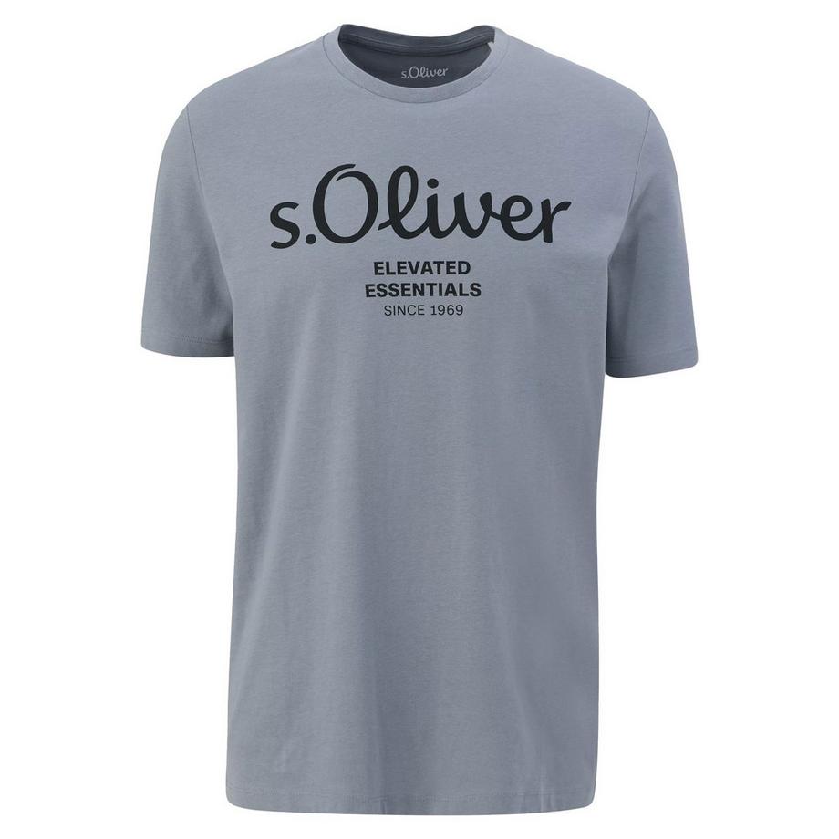 T-Shirt  1er Pack Bequem sitzend-Logo T-Shirt