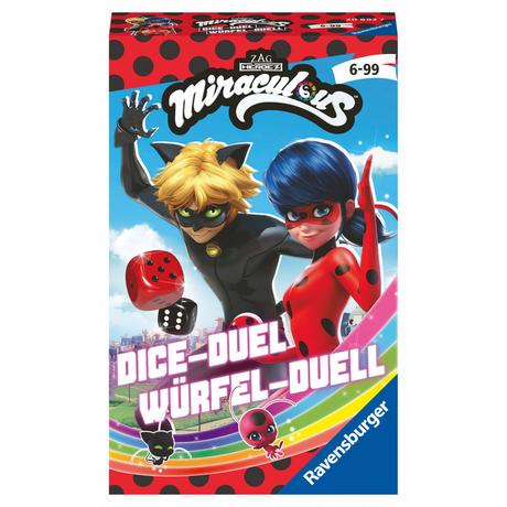 Ravensburger  Ravensburger Miraculous DiceDuel Gioco da tavolo Gioco di probabilità 