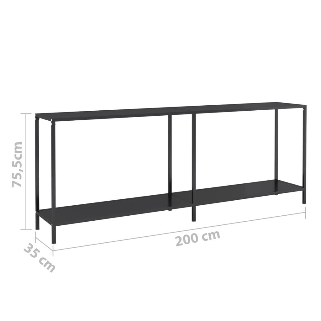 VidaXL Table console verre  