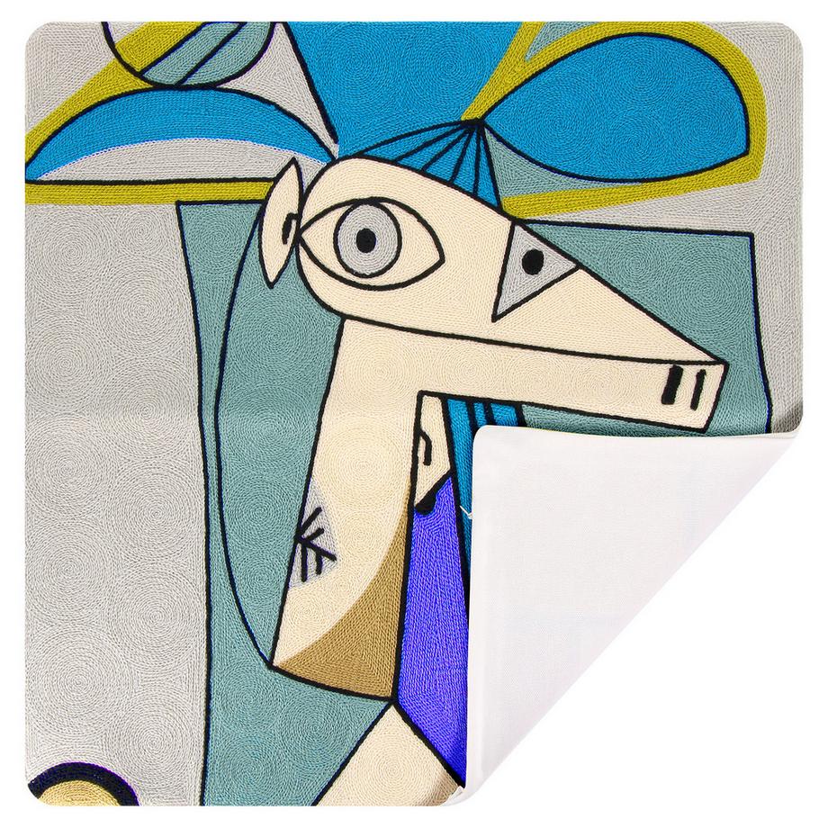 Avizar Lot 2 Housses de Coussin Art Aquarel  