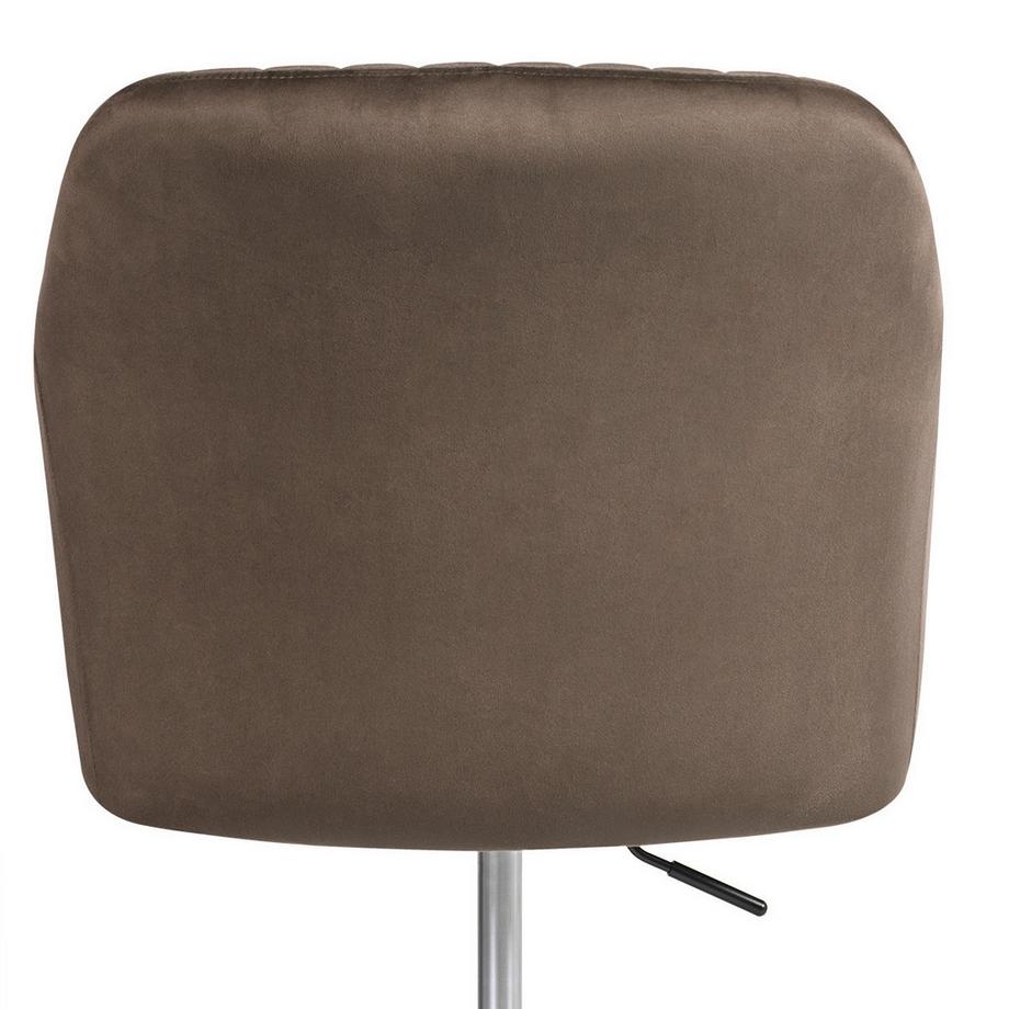 Beliani Chaise de bureau en Velours Moderne VENICE  