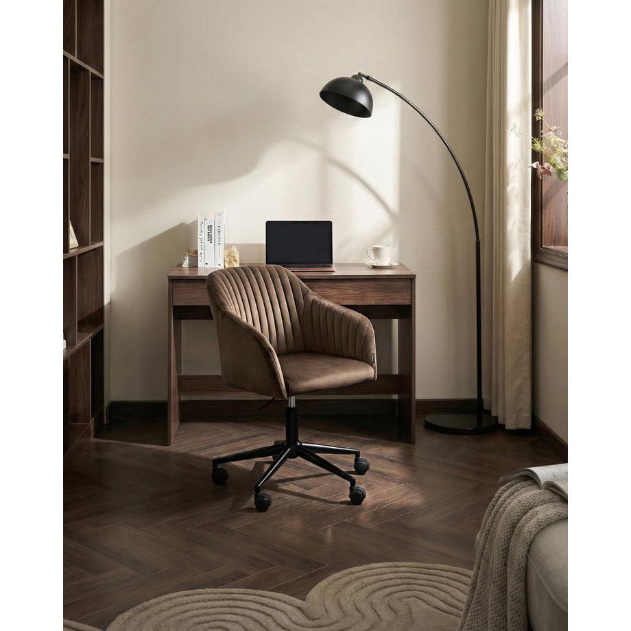 Beliani Chaise de bureau en Velours Moderne VENICE  