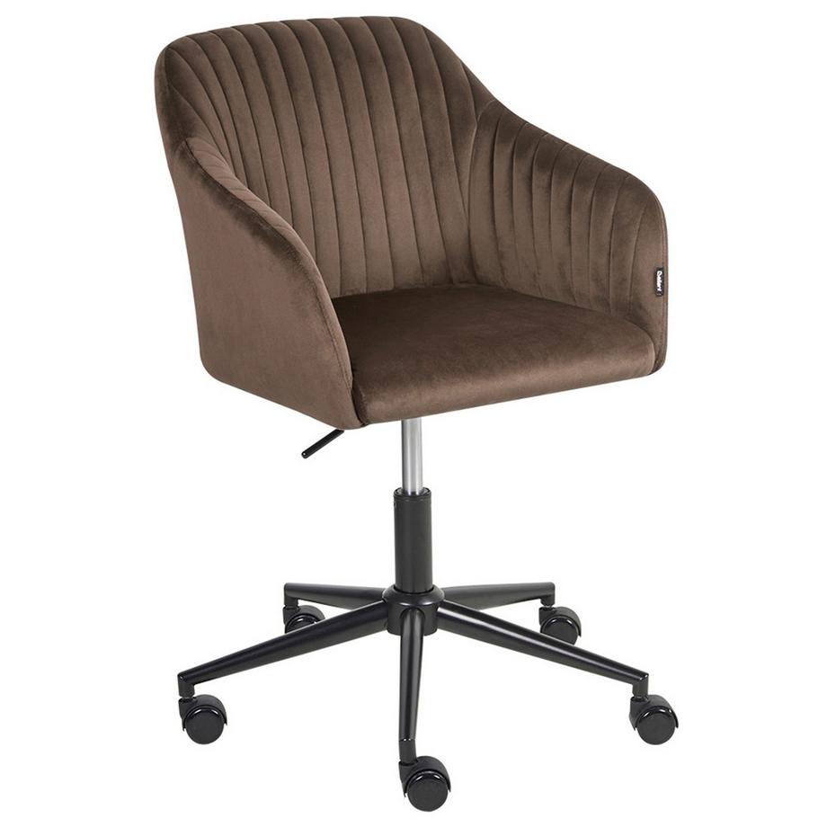 Chaise de bureau en Velours Moderne VENICE