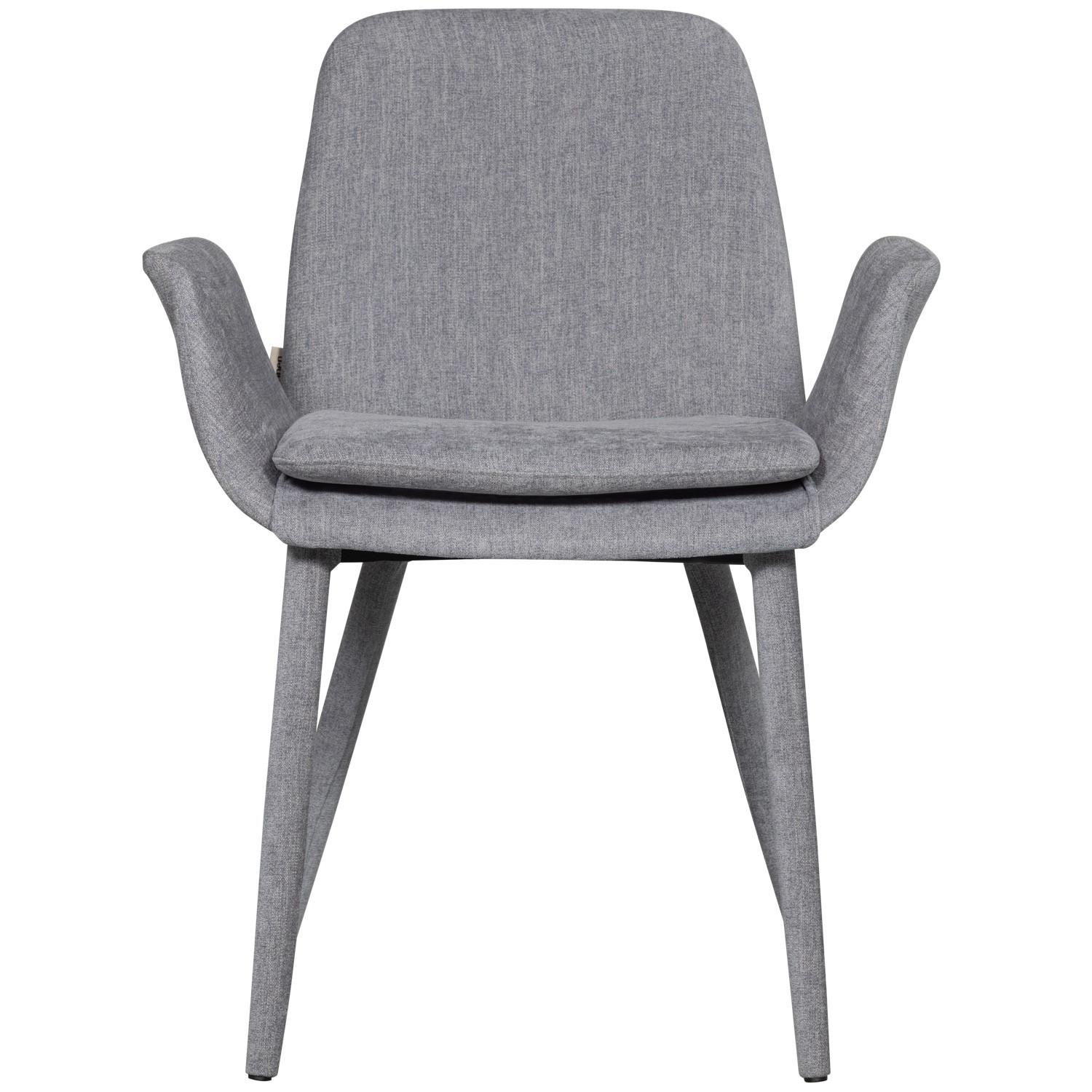 mutoni Fauteuil Curve 2 gris  