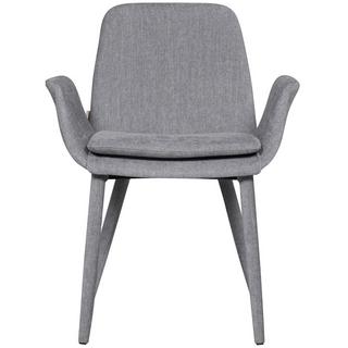 mutoni Fauteuil Curve 2 gris  