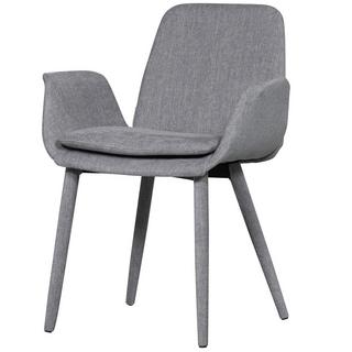 mutoni Fauteuil Curve 2 gris  