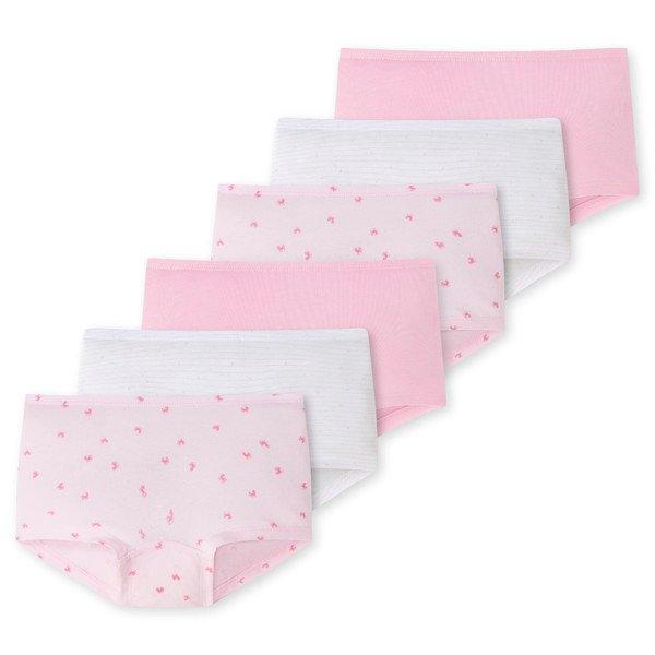 Image of 6er Pack Kids Girls 955 Organic Cotton - Shorts Mädchen Rosa 92