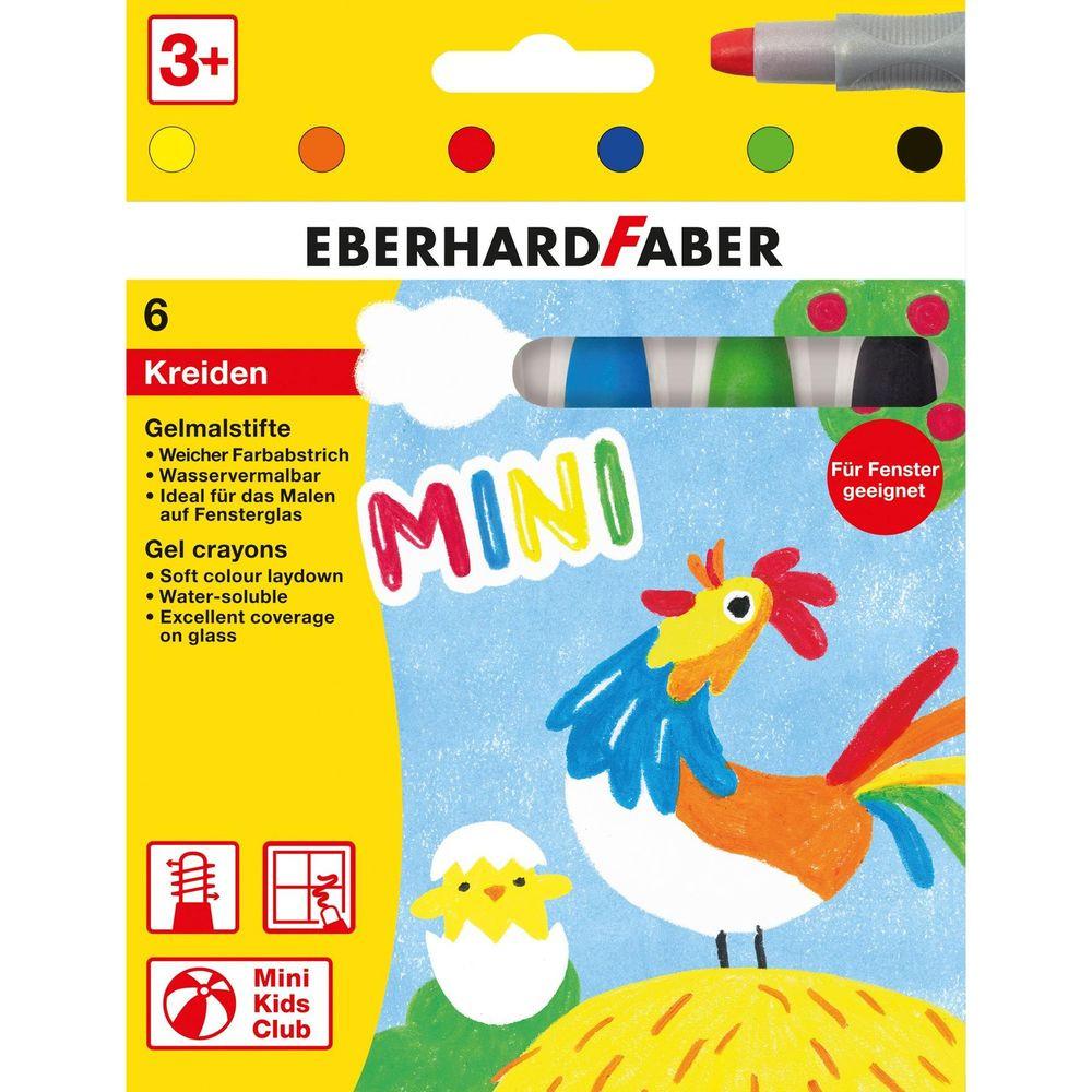 Image of Eberhard Faber 529006 Wachsmalstift 6 Stück(e) Multicolor